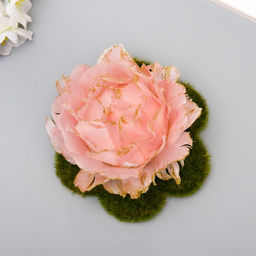 Фигурка на прищепке Цветок из перышек, декор, 10?10?10 см