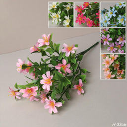 Цветок искусственный Ромашка 33 см / WSN-05 /уп 2/100/600/