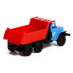 Грузовик металлический «УРАЛ «Самосвал», инерция, масштаб 1:43