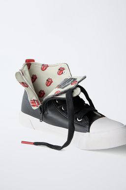 ROLLING STONES  HIGH-TOP SNEAKERS - Zara фото 5