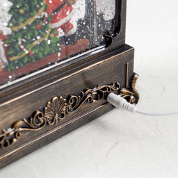 Светильник настольный новогодний 18х8х30 см Дед мороз / NG206-1 /уп 8/ музыкальный - Галеонтрейд фото 2