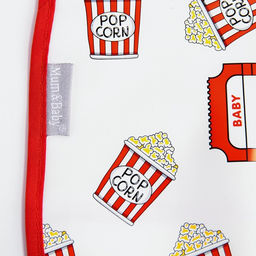 Нагрудник для кормления M&B «Chill baby» непромокаемый на липучке, с карманом