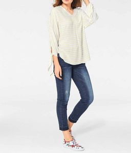 Блузка, бело-желтая - Linea tesini фото 3