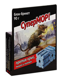 Блок-брикет СуперМОР 90 г (48 шт) Блок-брикет СуперМОР 90 г (48 шт)