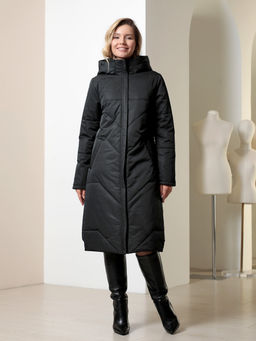 25405 Пальто черный