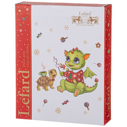 БЛЮДО LEFARD С НОВЫМ ГОДОМ! В ФОРМЕ ЕЛКИ 25Х21Х4 СМ КРАСНОЕ  фото 2