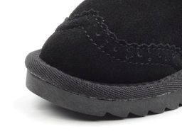 17103-1 BLACK Угги детские (натуральная замша, искусственный мех) - Фабричный китай фото 4