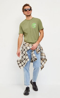 Футболка муж. FJ-6000-08 khaki - Fine joyce фото 2