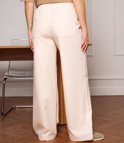 Брюки #ОКТ165005, кремовый - Dommod фото 4
