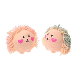 Цена за 12 шт. Антистресс сквиш мялка «Ёжик», с пастой, цвета МИКС, в шоубоксе