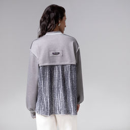 Свитшот со швами наружу, Успех в руках (серый) - Charutti фото 5