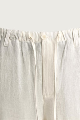 PANTAL?N RELAXED FIT 100% LINO / Crudo - Zara фото 12