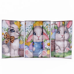 Набор вафельных полотенец Купон 3 шт. в коробке 29354-1 тк