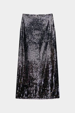 Юбка из пайеток с разрезом - Mollis фото 5
