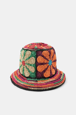 GORRO BUCKET FLORES / Multicolor