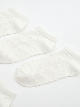 Desenli Kad?n Patik ?orap 5li