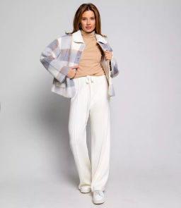 Брюки #КТ817 (1), молочный