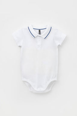 КР 6464/белый полукомбинезон для мал