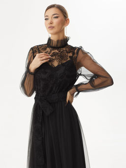 Платье Kaloris 2240W-Р черный  фото 3