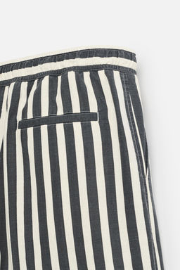 JACQUARD TEXTURED BERMUDA SHORTS - Zara фото 18