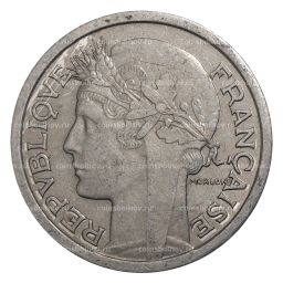 Монета 1 франк 1946 года Франция