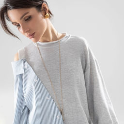 Свитшот комбинированный Фэшн-мания - Charutti фото 3