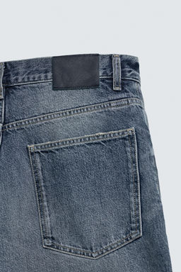 BERMUDA DENIM RELAXED FIT / Azul - Zara фото 10