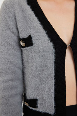 TRENDYOLMILLA Ekru Tuylu Triko H?rka TWOAW22HI0048  фото 4