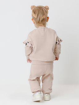 КР 400863/бежевый 1305 к607 брюки д/дев яс