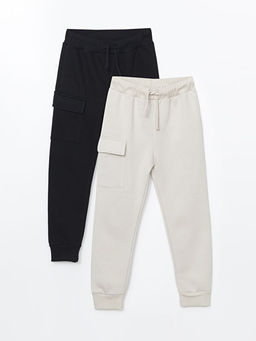 Beli Lastikli Erkek ?ocuk Jogger E?ofman Alt 2li