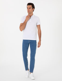 Beyaz Slim Fit Ti__rt - Cacharel фото 4