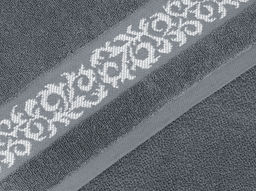 6с102.411ж1 Триумф (1-графит) Полотенце махровое 67х150см