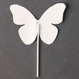 Набор для украшения Девушка с бабочками, набор 7 шт., цвет фиолетовый - Страна карнавалия фото 4