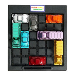 Настольная игра-головоломка на логику Час пик: 16 машин, 182 задания - Лас играс kids фото 3