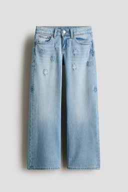 Wide Leg Low Jeans - H&m фото 2