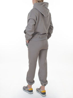 005 GRAY Костюм спортивный зимний женский (95% хлопок, 5% полиэстер)