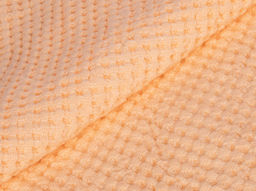 3о424.092ж1 Бисер (неж.оранжевый) Полотенце 40х80 см