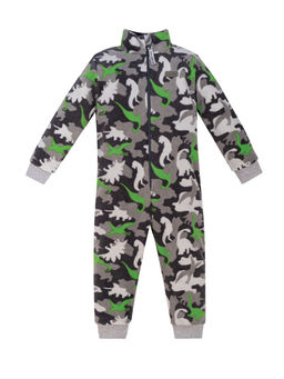 Комбинезон детский флисовая зеленая вспышка