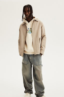 Sudadera con capucha y motivo Oversized Fit - H&m фото 2