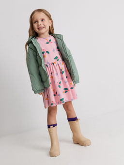 ACOOLA / Платье детское для девочек Lipa розовый принт  фото 3