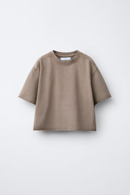 CAMISETA JOGGING EFECTO LAVADO / Caldero - Zara фото 11