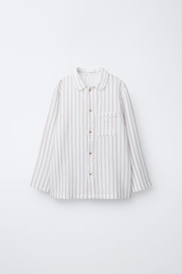AGES 6-14 / TEXTURED STRIPED PYJAMAS - Zara фото 2