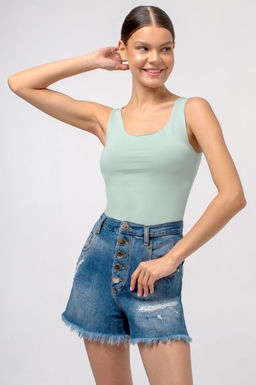 Арт. 3752/6 Майка женская 40-48 (5 шт) Цвет:мята - Калинка фото 11