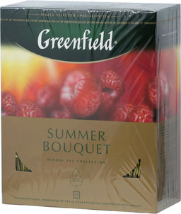 Greenfield. Summer Bouquet 200 гр. карт.пачка, 100 пак. (Уцененная)
