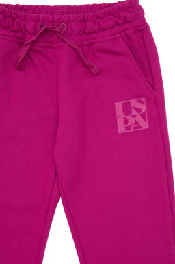 Спортивные штаны цвета фуксии для девочек Неожиданная скидка в корзине - U.s. polo assn фото 4