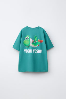 CAMISETA YOSHI SUPER MARIO BROS   NINTENDO / Verde azul - Zara фото 2