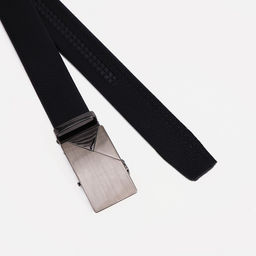 Ремень мужской, ширина 3,5 см, автомат, цвет чёрный - Simaland фото 2