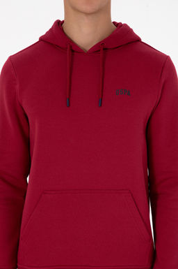 Erkek Koyu Frambuaz Basic Sweatshirt Sepette S_rpriz _ndirim - U.s. polo assn фото 6