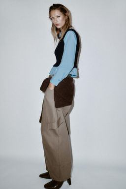 CONTRAST POPLIN SHIRT - Zara фото 6