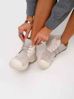 Ботинки EDART 305.927 be. Бежевый стар+каменная замша/байка - Ed'art фото 6